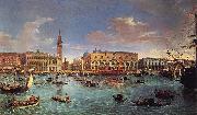 Gaspar Van Wittel View of the San Marco Basin oil painting reproduction